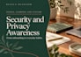 create security and privacy awareness training for your team